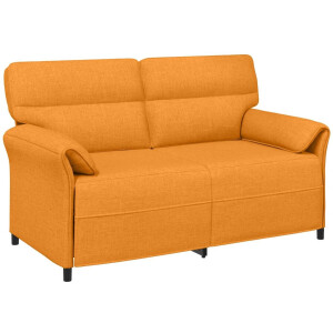 vidaXL - Bank - 100% - polyester - metalen - frame - MDF, - Multiplex