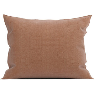 Heckettlane Kussensloop Franela-K - Kussenhoes van 60x70 cm - 1 stuk - 100% Katoen-Flanel - Rood