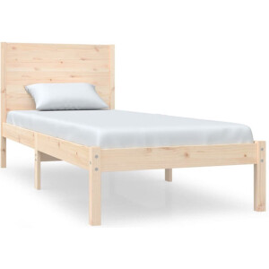 vidaXL - Bedframe - zonder - matras - massief - grenenhout - 90x200 - cm