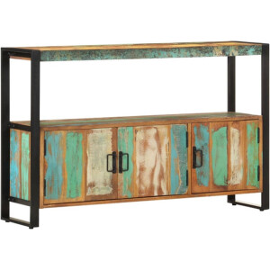 vidaXL - Dressoir - 120x30x75 - cm - massief - gerecycled - hout
