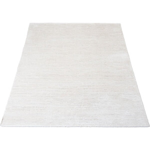 Vloerkleed Nina 1601 Crème - 160 x 230 cm - Laagpolig Design Vloerkleed in Scandinavische / Japandi Stijl