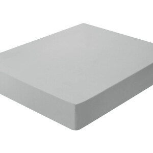 Hoeslaken van geborsteld microvezel - zacht en geschikt voor matrassen van 35 cm hoog - lichtblauw - 140 x 200 cm - Luxe Beddengoed