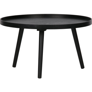 WOOOD Mesa Bijzettafel L - Hout - Zwart - 34xØ60