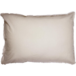 Matt & Rose Set Kussenslopen Beige - 50 x 70 cm - Gewassen Katoen