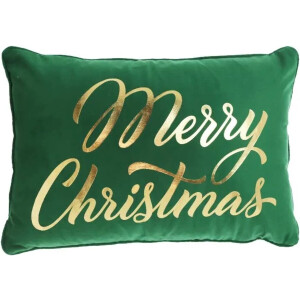 Unique Living - Sierkussen Merry Dark Green - 40x60cm