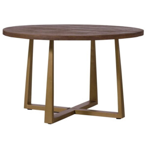 Eettafel Belvedere rond 130cm - bruin | Tower living