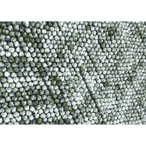 Zohome Badmat Zola - Army Green - Badkamermat - Badmat Antislip - 50% Katoen 50% Polyester - 60x100