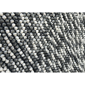 Zohome Badmat Zola - Classic Anthracite - Badkamermat - Badmat Antislip - 50% Katoen 50% Polyester - 60x60 cm