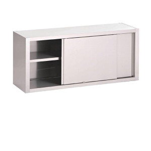 Gastro M RVS wandkast met schuifdeuren 180cm