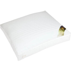 Polydaun Liv Ergo - Synthetisch - Medium - Hoofdkussen - 60x70 cm - Wit