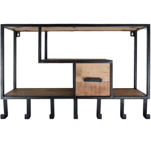 Wandkast - Kapstok Huub Midden