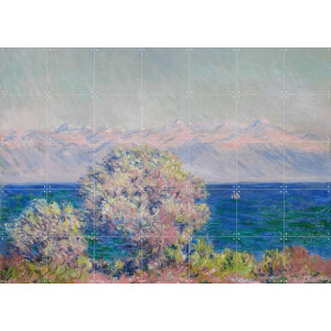 IXXI Cap d'Antibes, Mistral, Claude Monet & Museum of Fine Arts Boston - 140 x 100 cm - Gratis ophangtool - Grote wanddecoratie en posters -