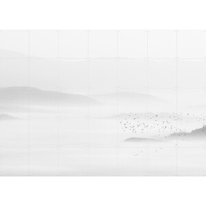 IXXI Flutter, Marta Wojnarowska & Various - 140 x 100 cm - Gratis ophangtool - Grote wanddecoratie en posters - Fotografie, Minimalisme, Slaapkamer