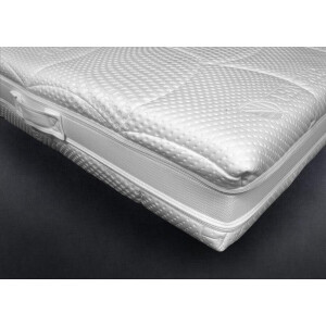 Matras 120x220 Pocketvering latex tencel 500 veren m2 7-zones ca.24 cm