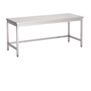 Gastro M - RVS Werktafel - Zonder Onderblad - 70x70x85cm GN106 - Horeca & Professioneel