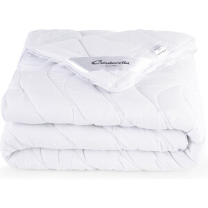 Cinderella Dance Dekbed 4-seizoenen - 1 Persoons - Polyester vulling - 140x200 cm - Knoopsluiting - Anti-allergie