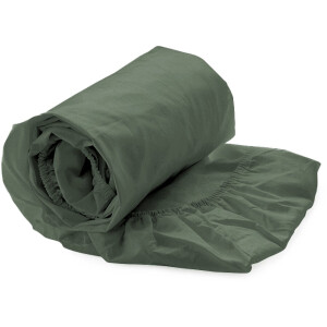Heckettlane Hoeslaken Elementi - Onderlaken voor Tweepersoonsbed - 160x200 cm - 100% Katoen-Satijn - Groen