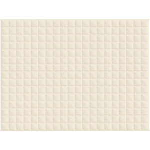vidaXL - Verzwaringsdeken - 150x200 - cm - 7 - kg - stof - lichtcrèmekleurig