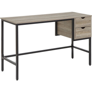 BELIANI GRANT - Bureau - Lichte houtkleur - MDF