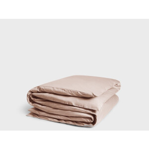 Yumeko dekbedovertrek katoensatijn dusty roze 260x240 (zonder slopen) - Bio, eco & fairtrade