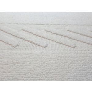 Badmat Hotelkwaliteit 50x70cm - Extra Zacht en Absorberend Wit