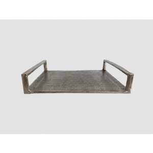 by Mooss - Dienblad - Vierkant - Ijzer - Landelijk - Robuust - Oud - Hip - Trendy - Decoratie - Decoratief - Gezellig