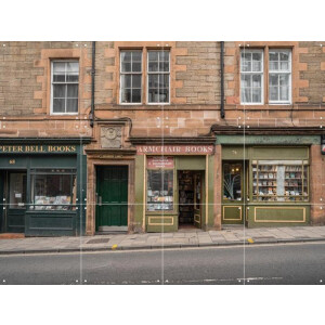 IXXI The Armchair Book Store, Henrike Schenk - 80 x 60 cm - Gratis ophangtool - Grote wanddecoratie en posters - Vintage, Fotografie, Illustraties