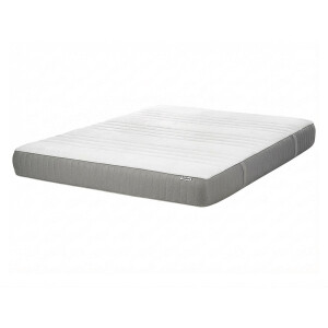 BELIANI WHISPER - Traagschuimmatras medium - Wit - 140 x 200 cm - Polyester