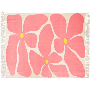 Unique Living - Plaid Melia Sugar Pink -125x150cm