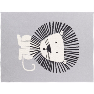 BELIANI MATTA - Kinderdeken - Grijs - 130 x 170 cm - Katoen