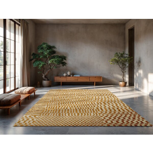 Wasbaar Binnen & Buiten Vloerkleed - 200 x 280 cm - Louis De Poortere Berber Erg - Laagpolig Tapijt - Gerecycled PET - Made in Belgium - Circulair