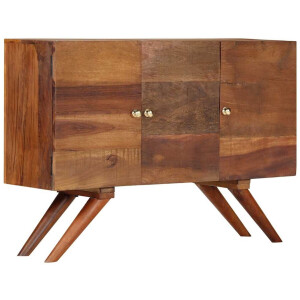 vidaXL - Dressoir - 110x30x75 - cm - massief - gerecycled - hout - bruin