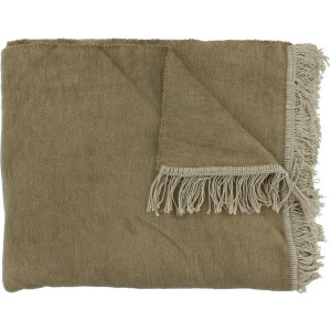 Plaid Paulos 150x200 | Brown | hoge kwaliteit - exclusive design | zacht en warm