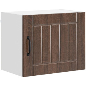 vidaXL - Keuken - Kast - Bruin - Eiken - 50 - x - 31 - x - 40 - cm - Bewerkt - hout