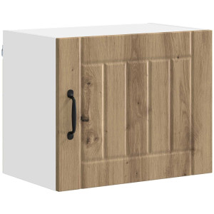 vidaXL - Keuken - Kast - Artisan - Eiken - 50 - x - 31 - x - 40 - cm - Bewerkt - hout