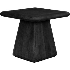 Tower Living Bijzettafel Asti Vierkant Zwart 60cm