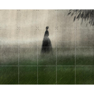 IXXI Melancholic, Jeska Verstegen - 100 x 80 cm - Gratis ophangtool - Grote wanddecoratie en posters - Impressionisme, Illustraties, Slaapkamer, Gang