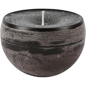 Decostar - Maxi Drijfkaarsen - zwart - 3 stuks - grote drijfkaarsen