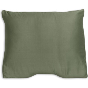 Silvana Support Satin Shoulder Contour kussensloop voor extra stevig kussen - Groen - 60x60/70