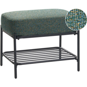 BELIANI TRUCKEE - Schoenenbankje - Meerkleurig - 58 x 36 cm - Polyester