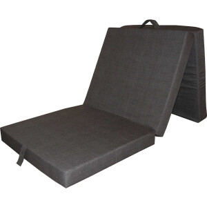 Vitalispa Vouwmatras – 190 x 70 cm Antraciet