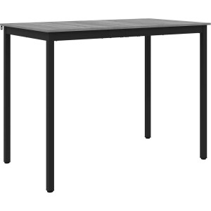 vidaXL - Staande - Bartafel - Bewerkt - hout
