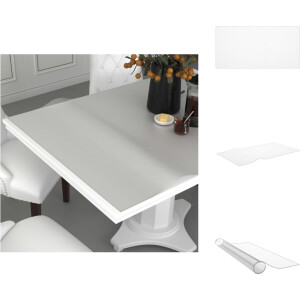 vidaXL Tafelbeschermer - Tafelbeschermers - Tafelfolie - Tafelfolies - Tafelbeschermer 200x100 cm 2 mm PVC mat