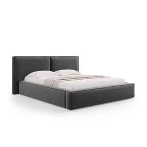 Bedframe Jodie met opbergruimte velvet 160 x 200 cm | Micadoni