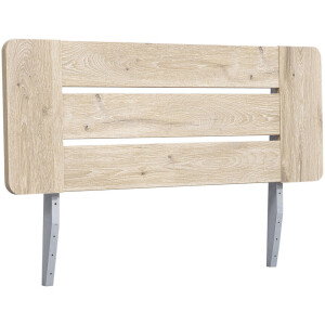 Leen Bakker - Hoofdbord Nova - Eikenkleur - 90 Cm - Spaanplaat - Bruin