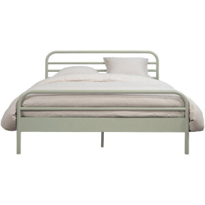 Leen Bakker - Bed Jada - 140x200 Cm - Metaal - Groen