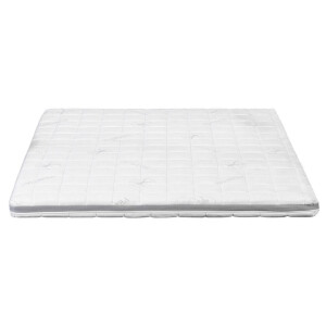 Leen Bakker - Topmatras Elin - Comfortschuim - 140x200x10 Cm - Polyester - Wit