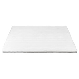 Leen Bakker - Topmatras Fem - Comfortschuim - 140x200x7 Cm - Polyester - Wit