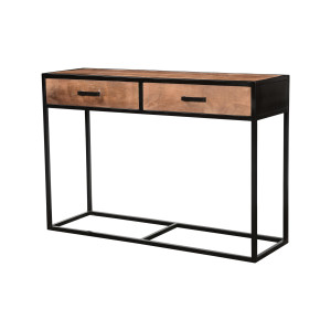 Livingfurn Sidetable 'Sturdy' Mangohout, 120cm