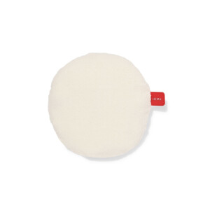 HEMA HEMA Warmtekussen ⌀40cm Teddy (ivoor)